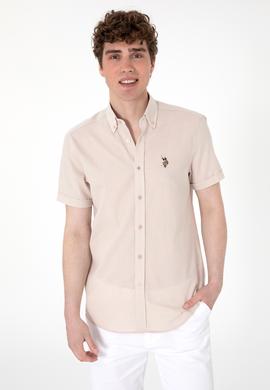 Erkek Taş Kısa Kollu Gömlek - 50298007057