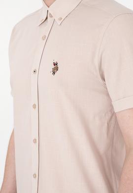 Erkek Taş Kısa Kollu Gömlek - 50298007057