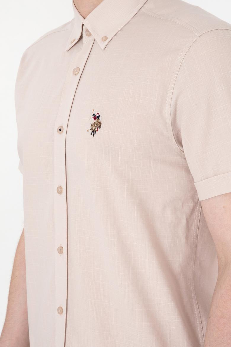 Erkek Taş Kısa Kollu Gömlek - 50298007057