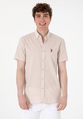 Erkek Taş Kısa Kollu Gömlek - 50298007057