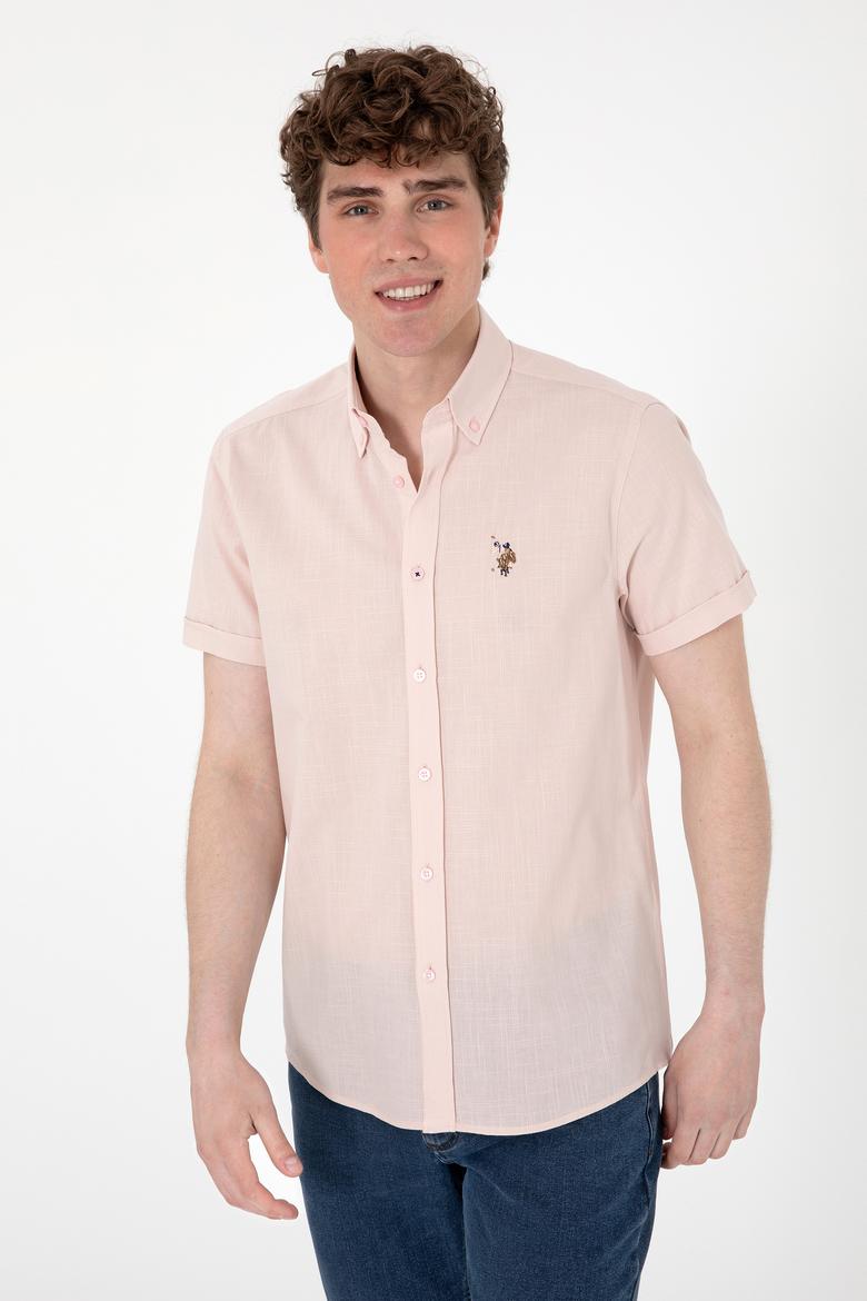 Erkek Pudra Kısa Kollu Gömlek - 50298007079