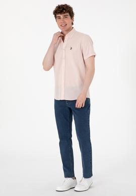 Erkek Pudra Kısa Kollu Gömlek - 50298007079