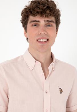 Erkek Pudra Kısa Kollu Gömlek - 50298007079
