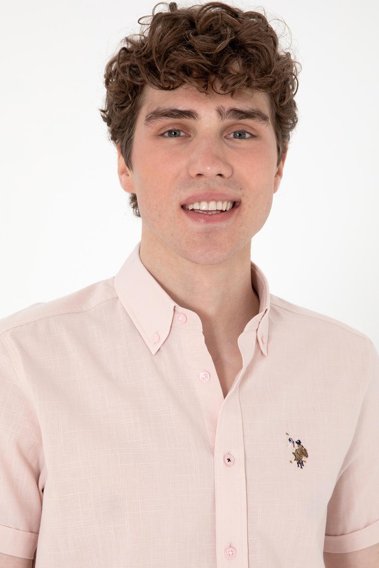 Erkek Pudra Kısa Kollu Gömlek - 50298007079