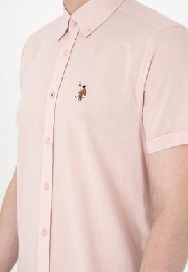 Erkek Pudra Kısa Kollu Gömlek - 50298007079