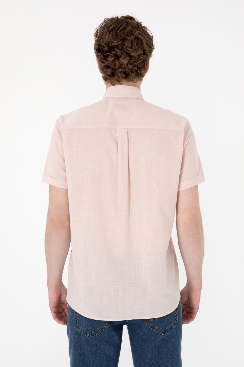 Erkek Pudra Kısa Kollu Gömlek - 50298007079