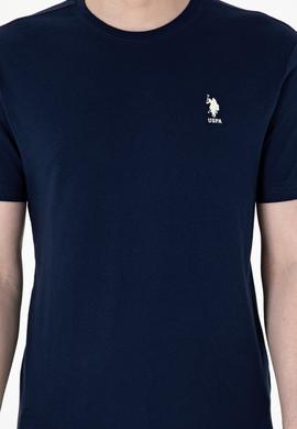 Erkek Regular Fit Bisiklet Yaka Lacivert Tişört - 50299544066