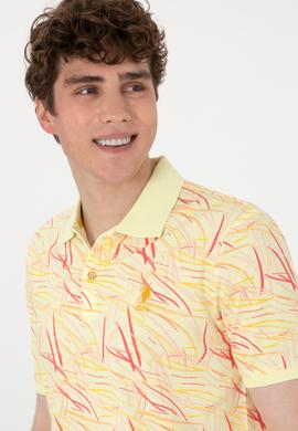 Erkek Regular Fit Polo Yaka Açık Haki Tişört - 50299632001