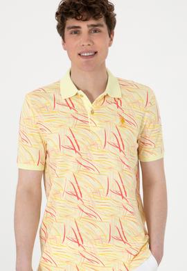 Erkek Regular Fit Polo Yaka Açık Haki Tişört - 50299632001