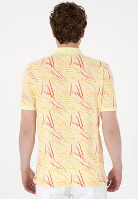 Erkek Regular Fit Polo Yaka Açık Haki Tişört - 50299632001