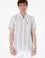 Erkek Açık Gri Kısa Kollu Gömlek