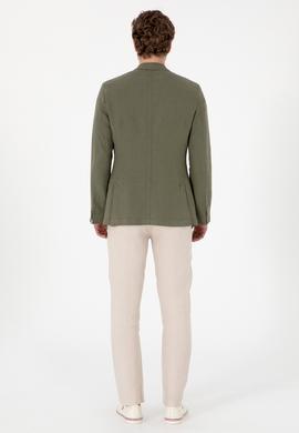 Erkek Koyu Bej Kanvas Pantolon - 50300193233