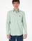 Erkek Su Yeşili Örme Gömlek