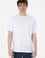 Erkek Comfort Fit Bisiklet Yaka Beyaz Tişört