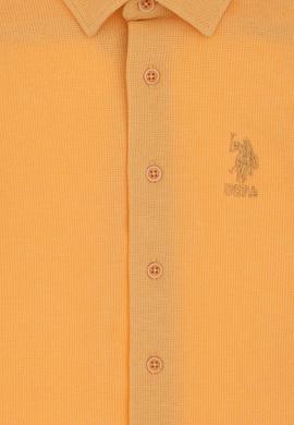 Erkek Çocuk Turuncu Örme Gömlek - 50300743025