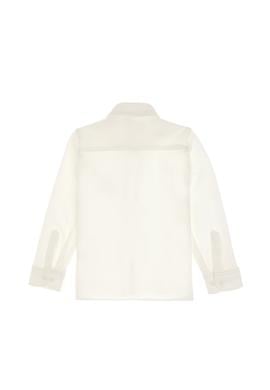 Erkek Çocuk Beyaz Örme Gömlek - 50300752031