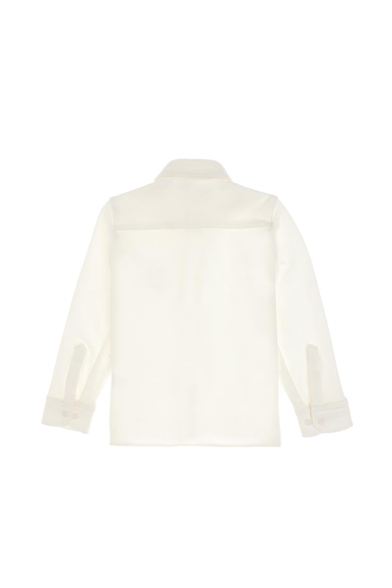 Erkek Çocuk Beyaz Örme Gömlek - 50300752031