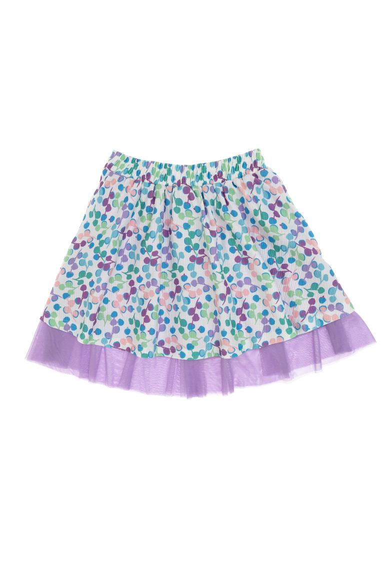 Kız Çocuk Lila Örme Etek - 50300779010