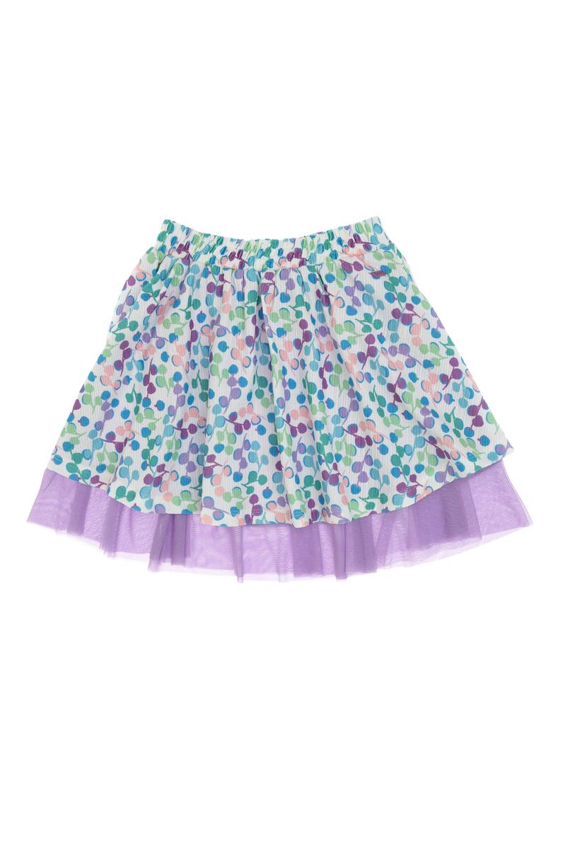 Kız Çocuk Lila Örme Etek