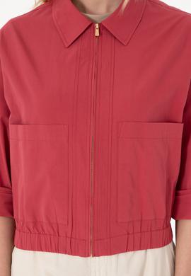 Kadın Vişne DOKUMA MONT - 50305579011