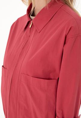 Kadın Vişne DOKUMA MONT - 50305579011