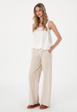 Kadın Krem Askılı Blzuz - 50299476006