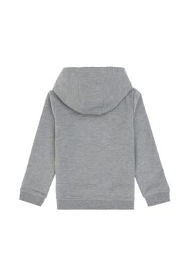 Erkek Çocuk Gri Melanj Basic Sweatshirt - 50304854020