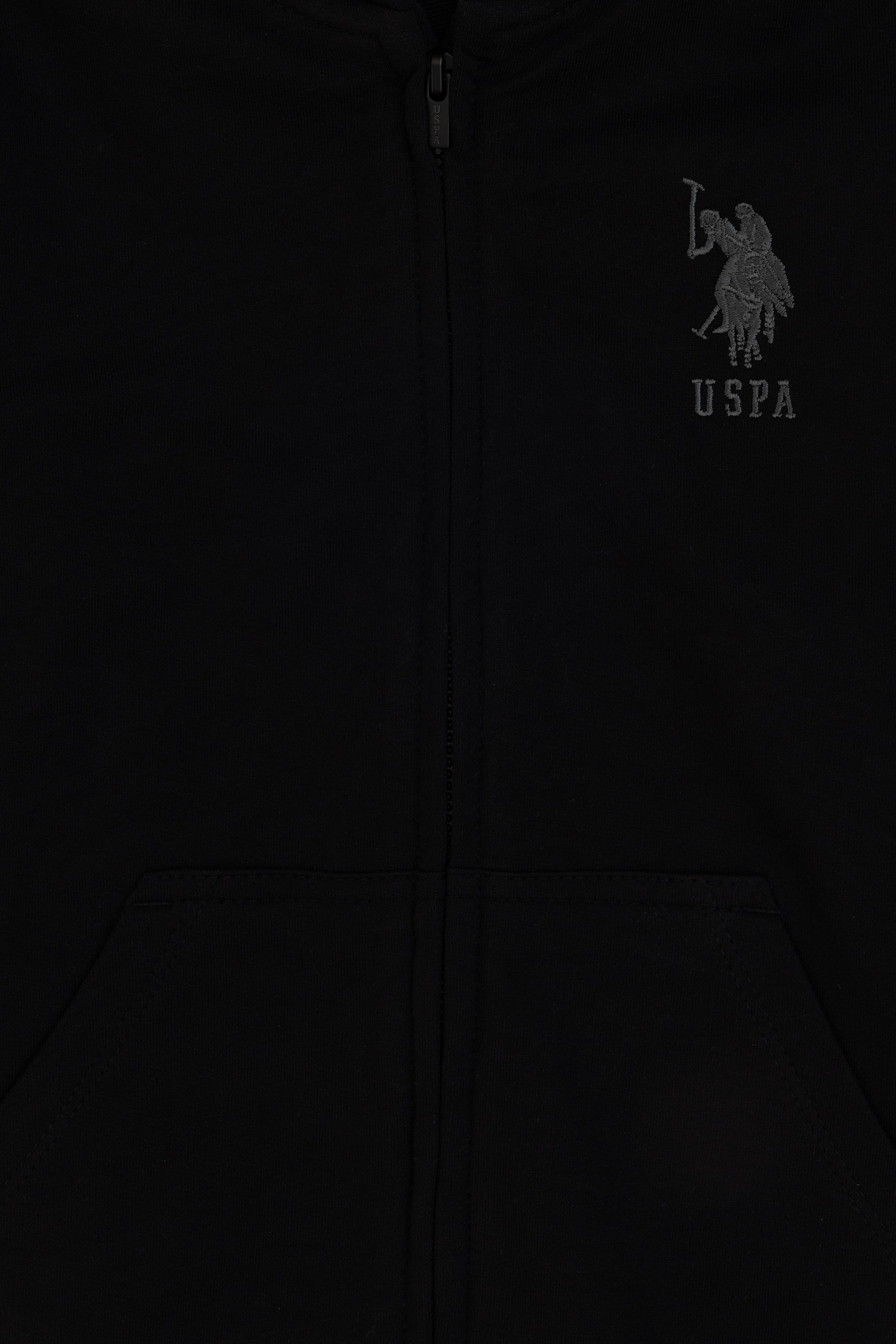Erkek Çocuk Siyah Basic Sweatshirt - Image 3