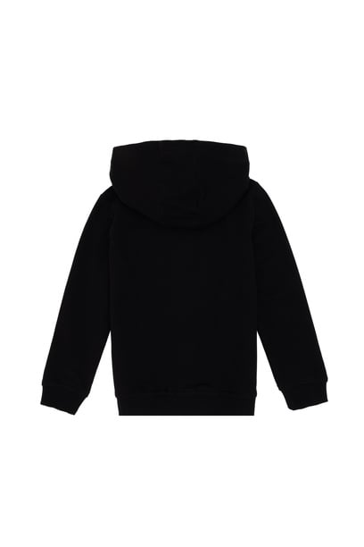 Erkek Çocuk Siyah Basic Sweatshirt