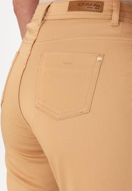 Kadın Camel Toothpick Fit Kanvas Pantolon - 50307940003