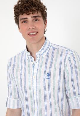 Erkek Saks Uzun Kollu Gömlek - 50283717017