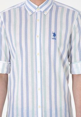 Erkek Saks Uzun Kollu Gömlek - 50283717017