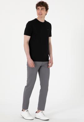 Erkek Gri Kanvas Pantolon - 50291156481