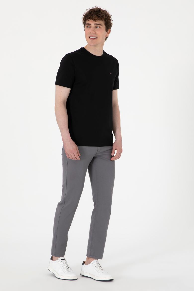 Erkek Gri Kanvas Pantolon - 50291156481