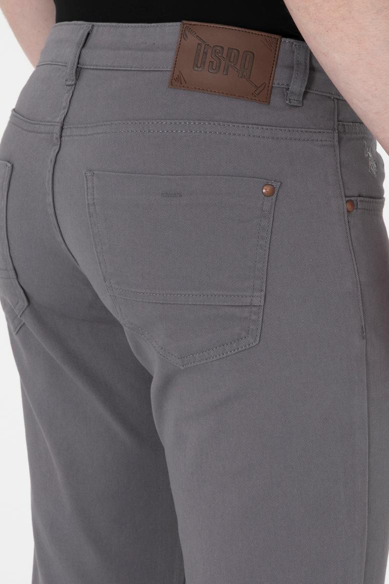 Erkek Gri Kanvas Pantolon - 50291156481