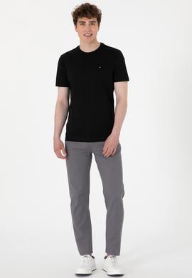 Erkek Gri Kanvas Pantolon - 50291156481