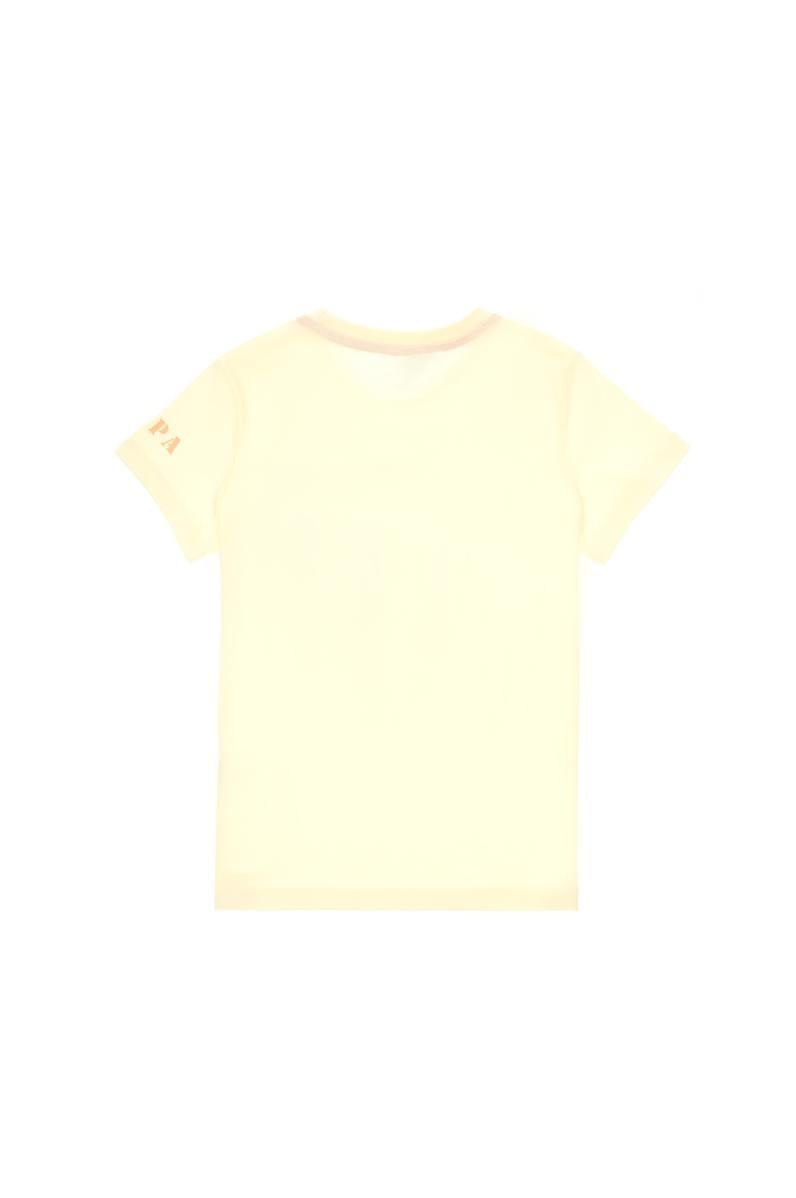 Erkek Çocuk Limon Bisiklet Yaka Tişört