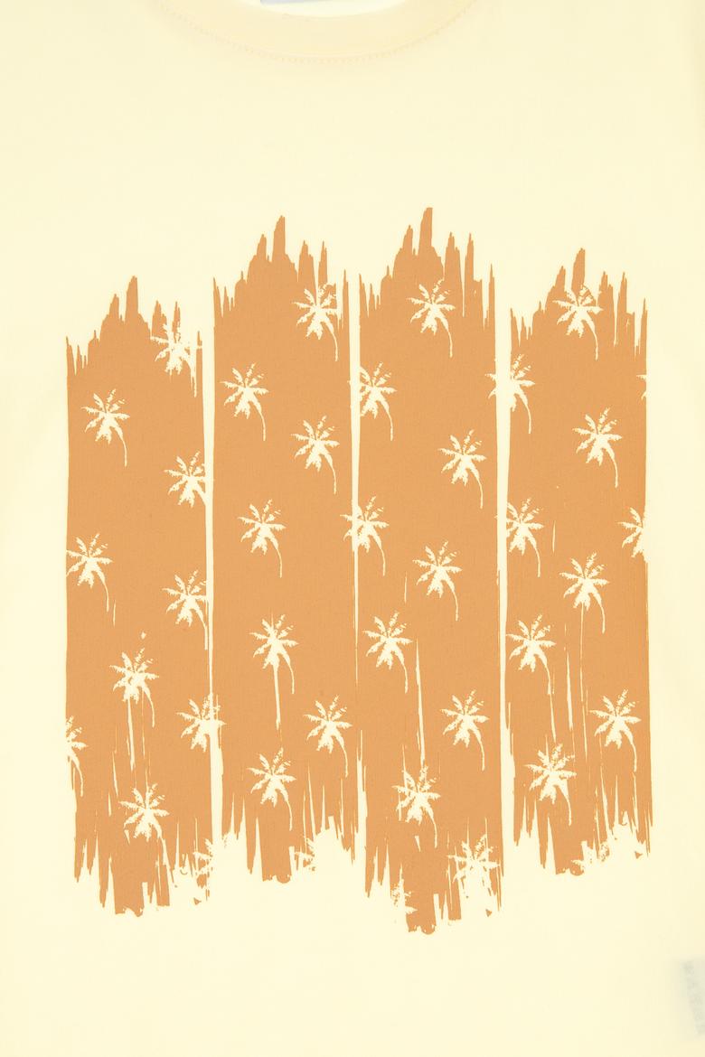 Erkek Çocuk Limon Bisiklet Yaka Tişört - 50307266043