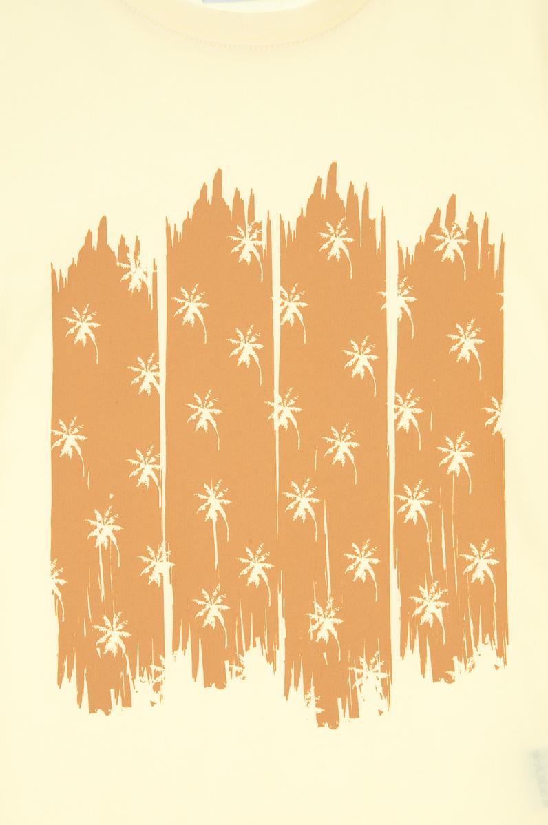 Erkek Çocuk Limon Bisiklet Yaka Tişört