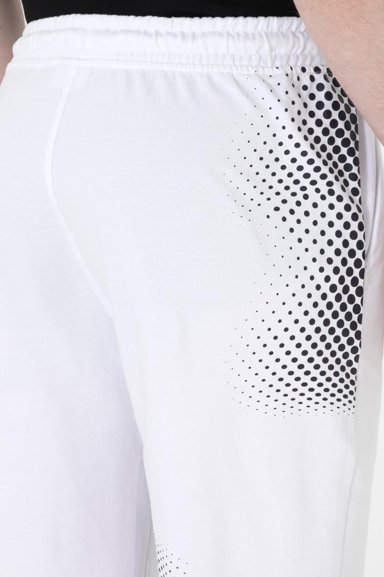 Erkek Beyaz Örme Şort - 50282013003