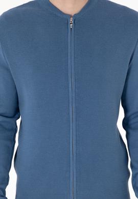 Erkek Saks Basic Triko Hırka - 50288870012