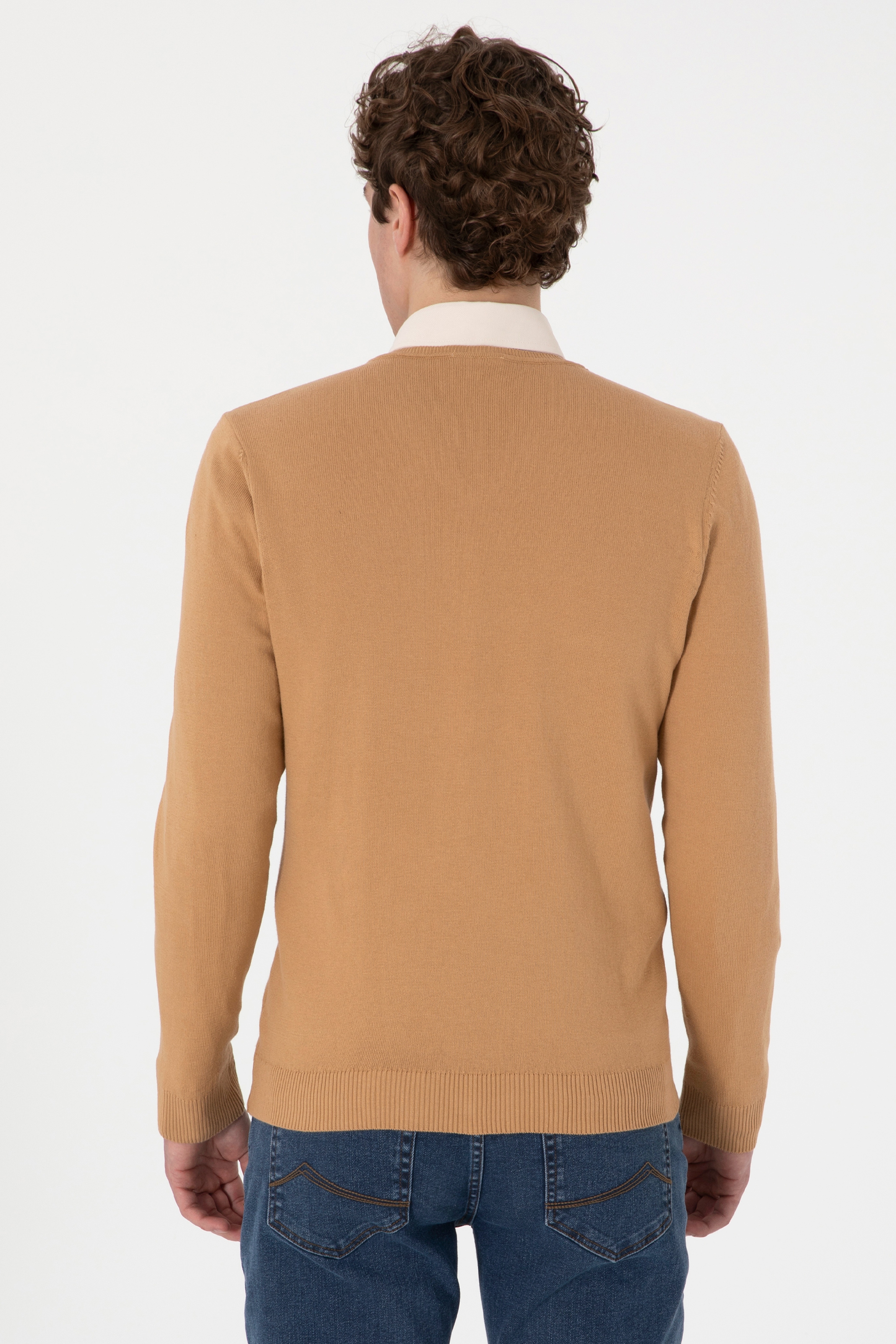 Erkek Camel Basic Kazak - Image 5