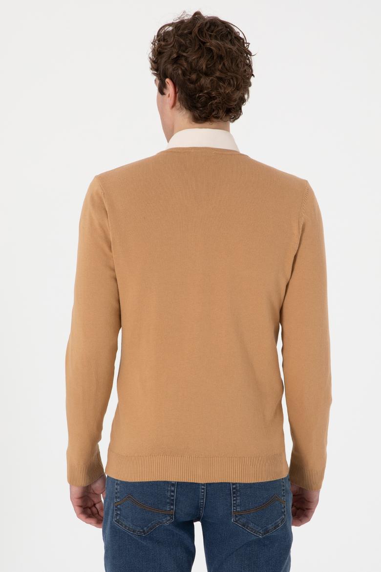 Erkek Camel Basic Kazak - 50288881145