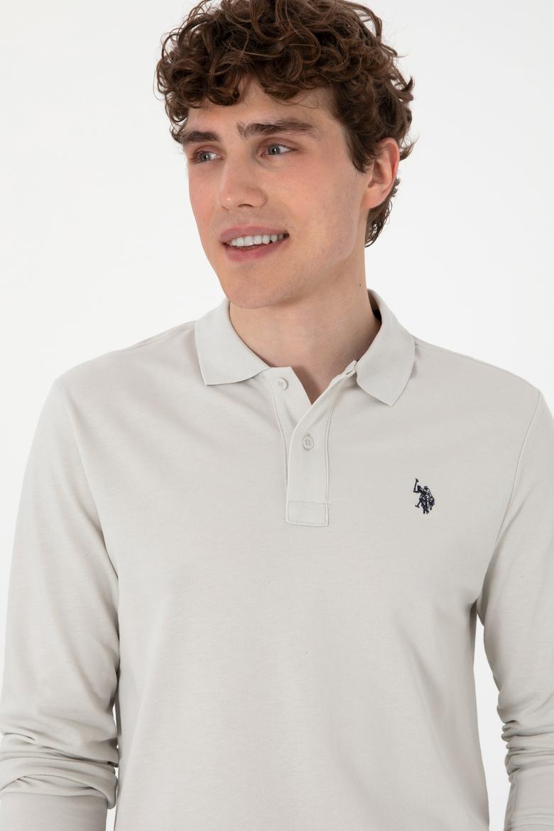 Erkek Açık Gri Basic Sweatshirt - 50289051237