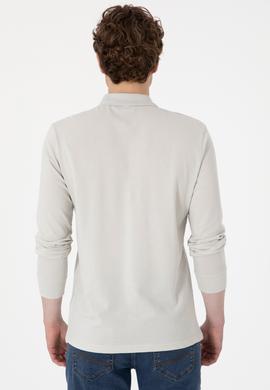 Erkek Açık Gri Basic Sweatshirt - 50289051237