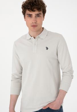 Erkek Açık Gri Basic Sweatshirt - 50289051237