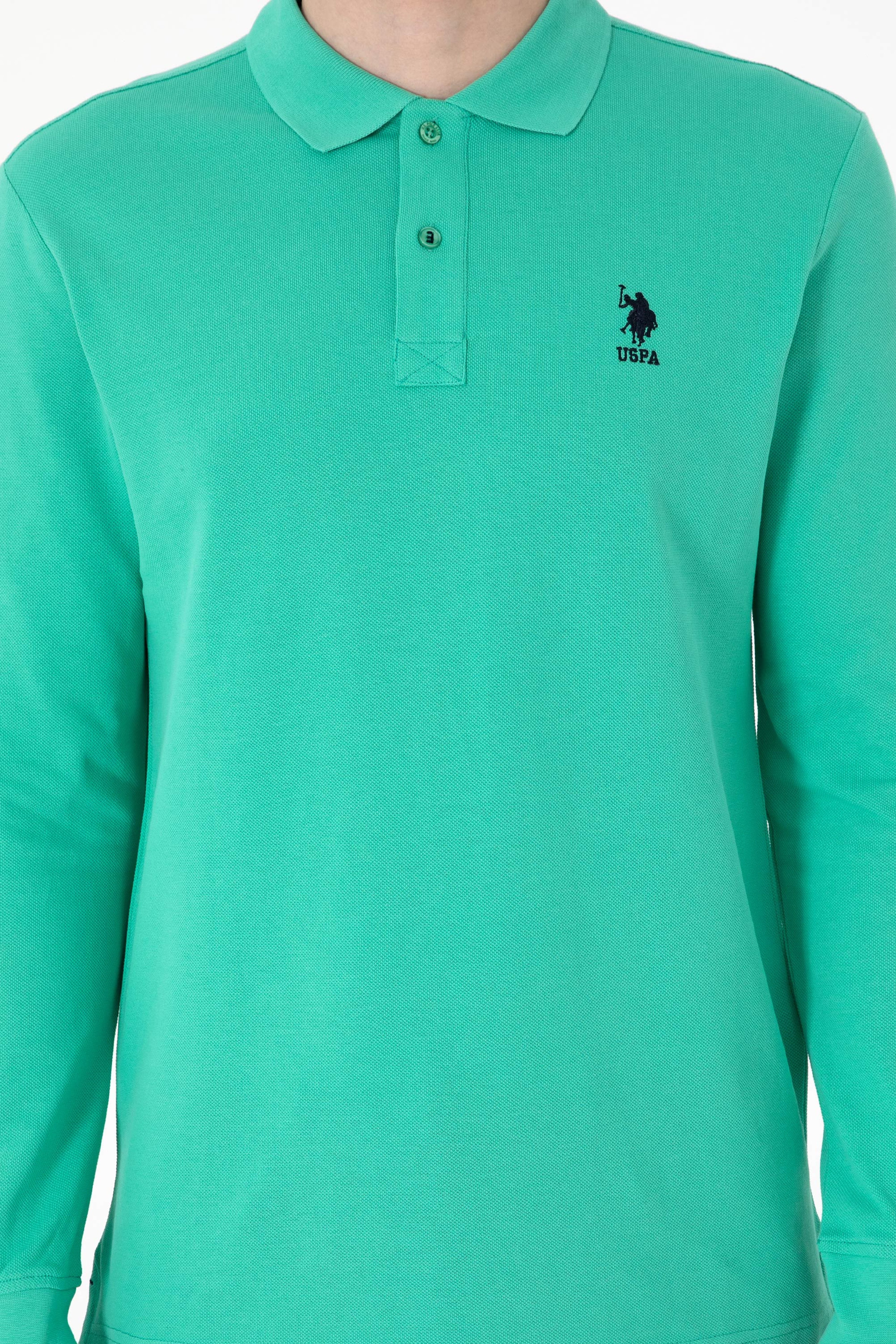 Erkek Mint Basic Sweatshirt - Image 6