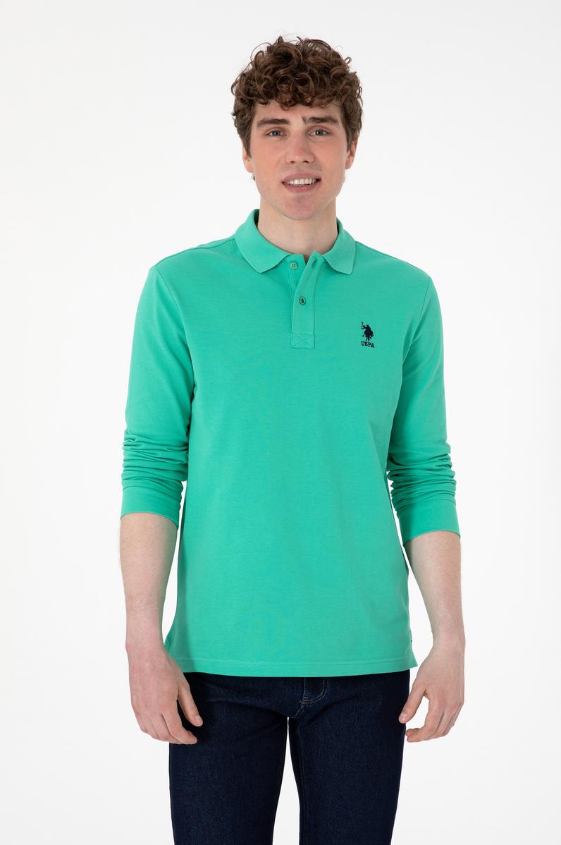 Erkek Mint Basic Sweatshirt