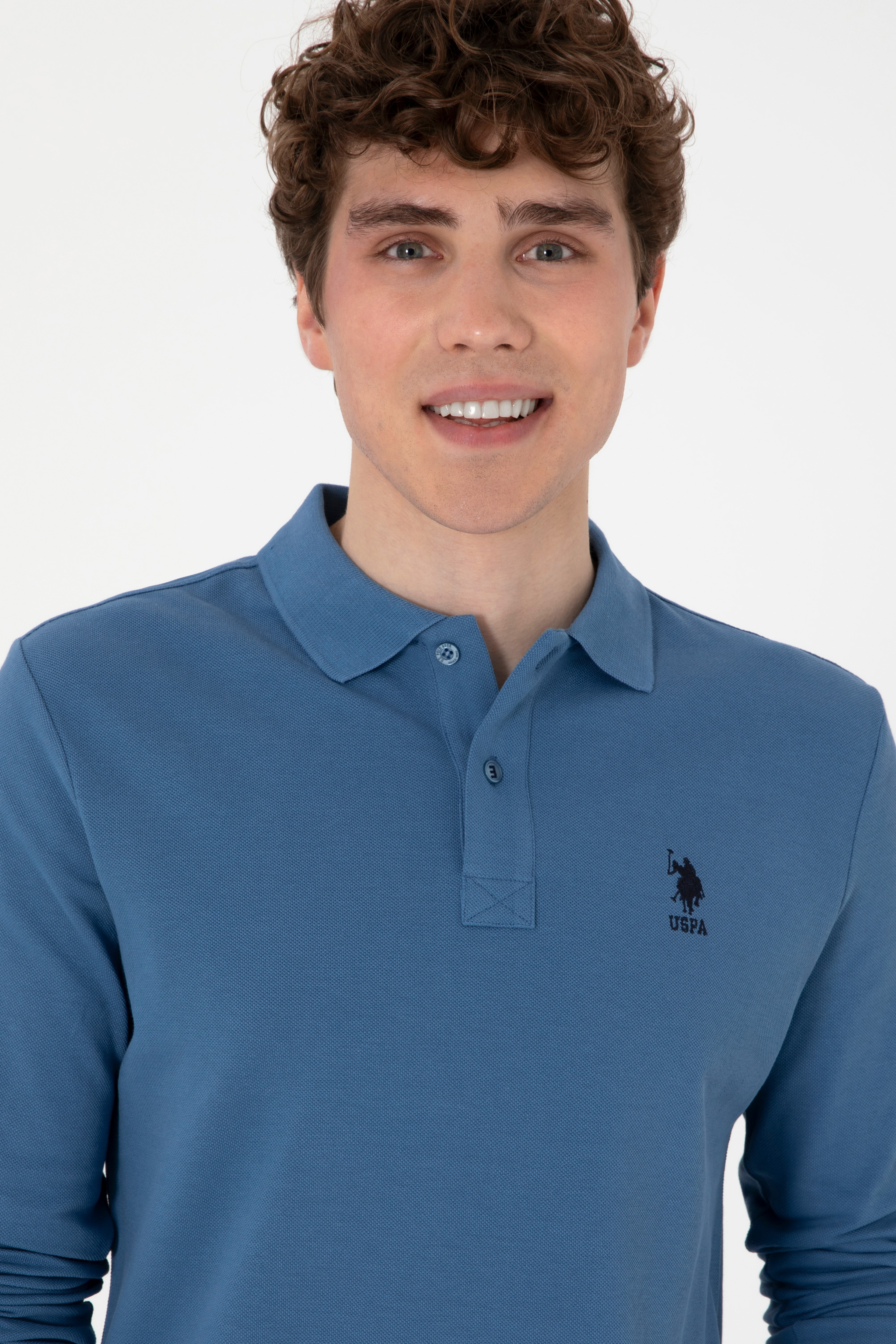 Erkek Saks Basic Sweatshirt
