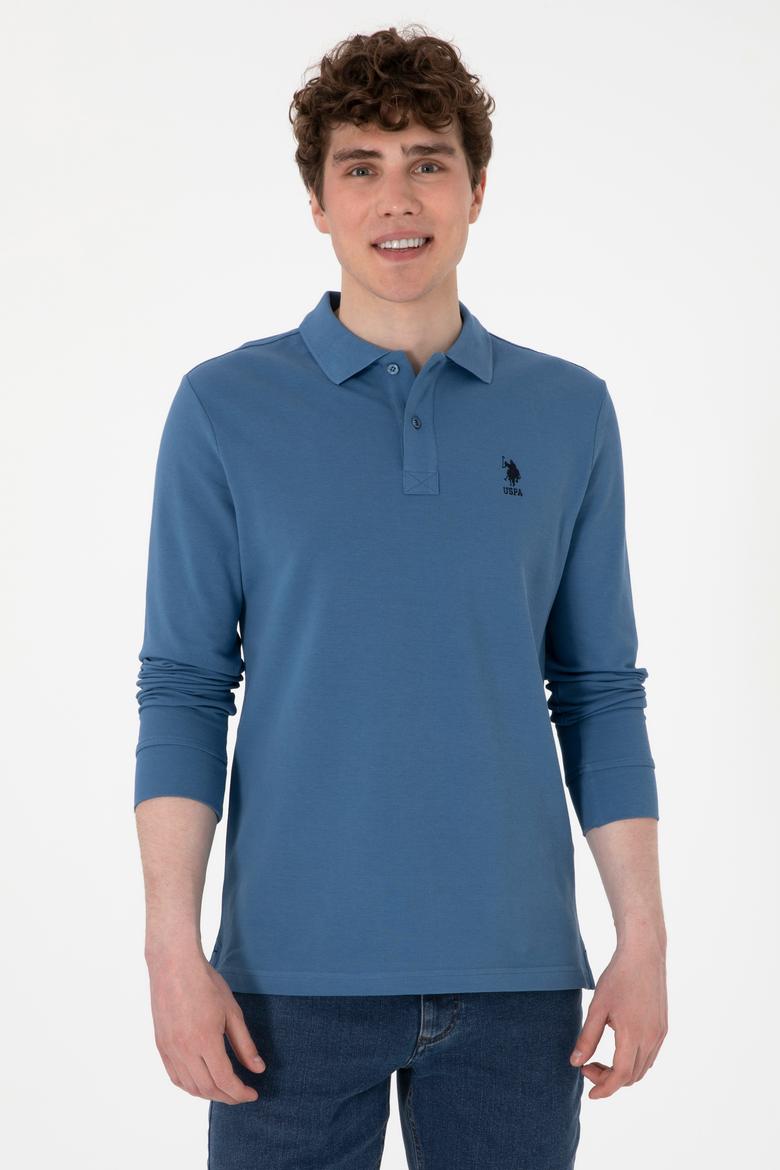 Erkek Saks Basic Sweatshirt